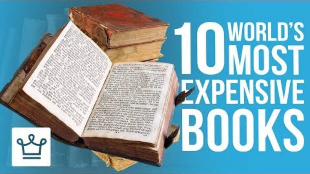 Top 10 most expensive books