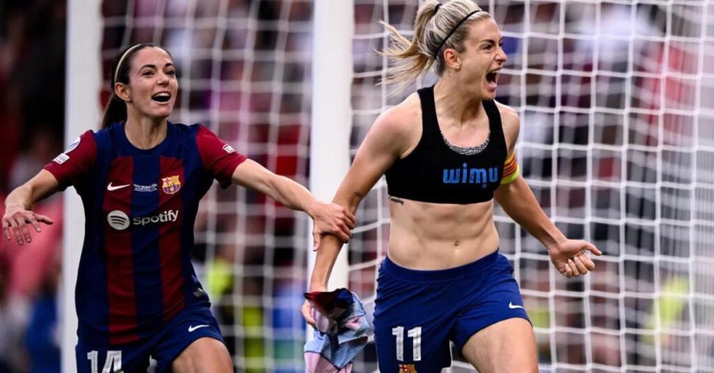 Barcelona women's retain champions league title