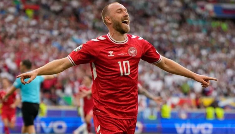 Christian Eriksen: at Euro 2024